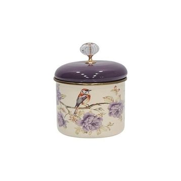 PR Home Fiorella Emaye Küçük Boy 10 cm Baharatlık Kavanoz
