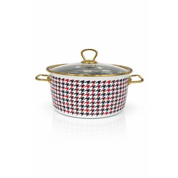 PR Home Forte Red Emaye 22 cm Kızartma Tenceresi