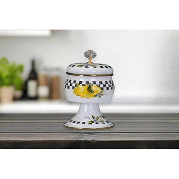 PR Home Lemon Emaye Ayaklı Şekerlik