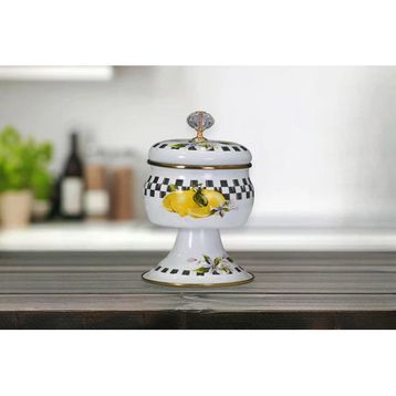 PR Home Lemon Emaye Ayaklı Şekerlik
