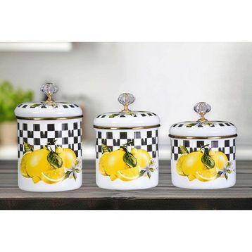 PR Home Lemon Emaye Baharatlık Seti