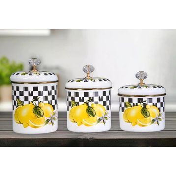 PR Home Lemon Emaye Baharatlık Seti