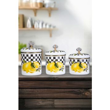 PR Home Lemon Emaye Baharatlık Seti