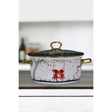 PR Home Love Emaye 22 cm Kızartma Tenceresi