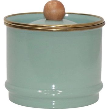 PR Home Soft Green Emaye Kavanoz