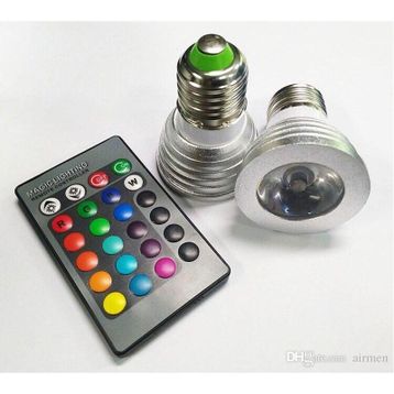 Practica RGB Kumandalı Led Ampül