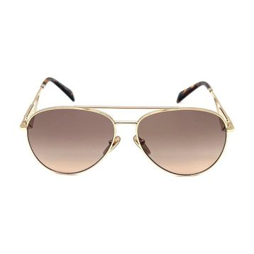 Prada 0PR 73ZS ZVN3D061 Altın Kadın Güneş Gözlüğü