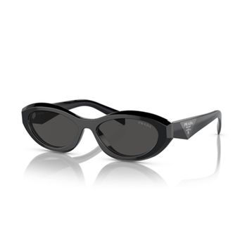 Prada PR 26ZS 16K08Z 55 Black Dark Grey Kadın Güneş Gözlüğü