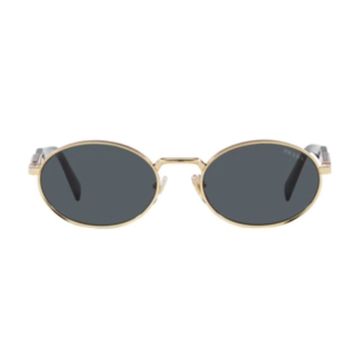 Prada PR 65ZS ZVN09T Pale Gold-Dark Grey Kadın Güneş Gözlüğü