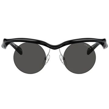 Prada PR A24S Siyah Koyu Gri 43 22 135 Kadın Güneş Gözlüğü