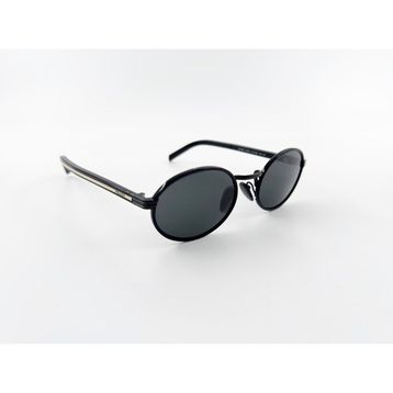 Prada PR B56S AAV08Z 52 Oval Siyah Kombine Kemik Unisex Güneş Gözlüğü