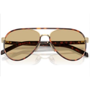 Prada PR B57S 21E10R Unisex Pilot Metal Asetat Güneş Gözlüğü