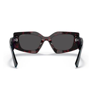 Prada PR15YS 09Z5S0 Bordo Kadın Güneş Gözlüğü