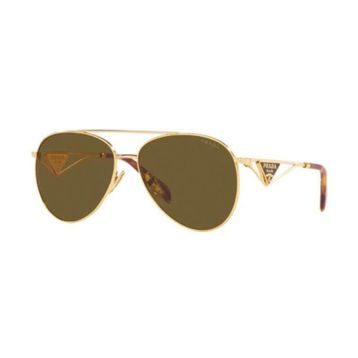 Prada PR73ZS 5AK01T 61 Altın Unisex Güneş Gözlüğü