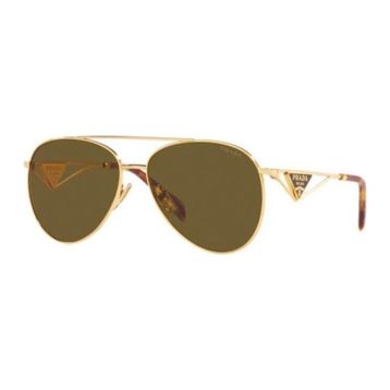 Prada PR73ZS 5AK01T 61 Altın Unisex Güneş Gözlüğü