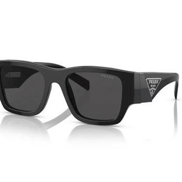 Prada SPR 10ZS 1AB5S0 54 Kare Siyah Kemik Erkek Güneş Gözlüğü