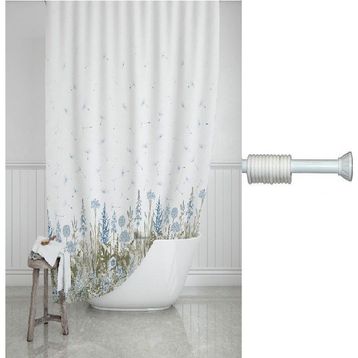 Prado 180X200 cm Askı Hediyeli Toros Banyo Duş Perdesi