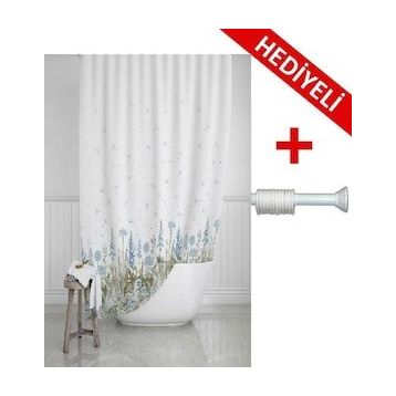 Prado 180X200 cm Askı Hediyeli Toros Banyo Duş Perdesi