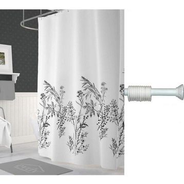 Prado 180x200 cm Funda Banyo Duş Perdesi ve Askı