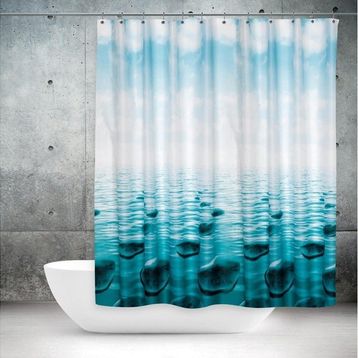 Prado 180x200 cm Stone Banyo Perdesi