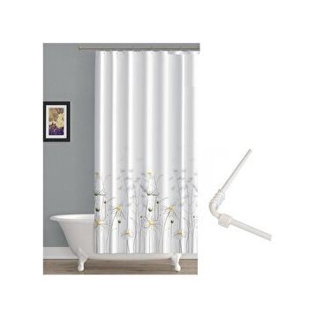 Prado Daisy 120x200 cm Banyo Perdesi ve Askı