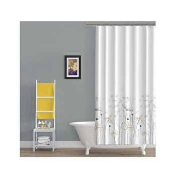 Prado Daisy 2'li 120x200 cm Banyo Perdesi