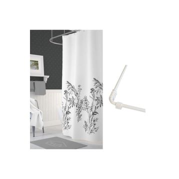 Prado Funda 120x200 cm Bany Perdesi ve Askı