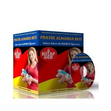 Pratik Almanca Eğitim Seti Enine Boyuna Eğitim