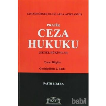 PRATIK CEZA HUKUKU - GENEL