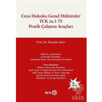 PRATIK CEZA HUKUKU - GENEL