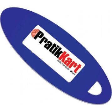 Pratik Kart Geçiş Sistemi Yedek Balık Anahtarlık