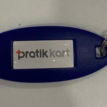 Pratik Kart Geçiş Sistemi Yedek Balık Anahtarlık