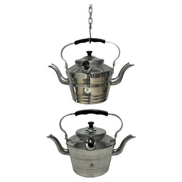 Pratikoutdoor Çift Emzikli Kamp Çaydanlığı