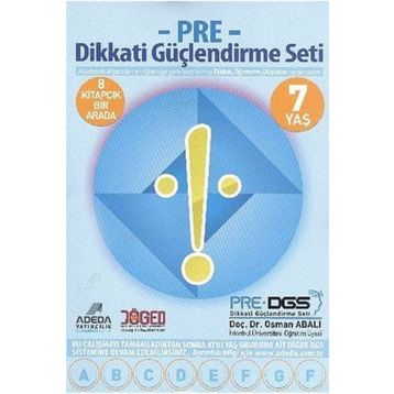 Pre Dikkati Güçlendirme Seti 7 Yaş-Adeda Yayınları
