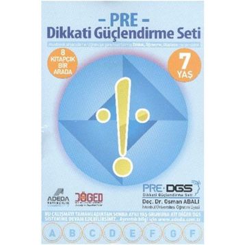 PRE DIKKATI GÜÇLENDIRME SETI 7 YAŞ - OSMAN ABALI