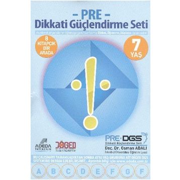 PRE DIKKATI GÜÇLENDIRME SETI 7 YAŞ - OSMAN ABALI