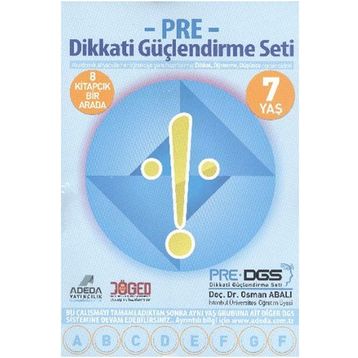 PRE DIKKATI GÜÇLENDIRME SETI 7 YAŞ - OSMAN ABALI