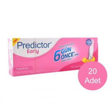 Predictor 20 Adet Erken Gebelik Testi