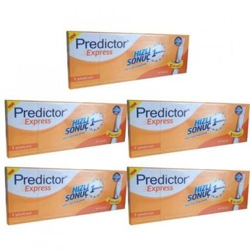 Predictor 5 Adet Gebelik Testi - Hamilelik Testi