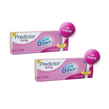 Predictor Early 2 Adet Erken Gebelik Testi