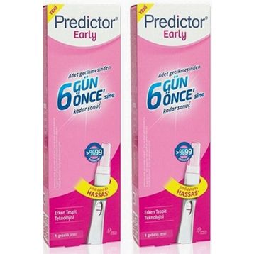 Predictor Early 2 Adet Erken Gebelik Testi