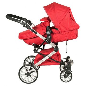 Prego 2070 Laon Kırmızı Travel Sistem Bebek Arabası
