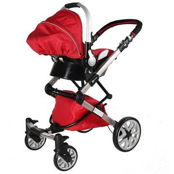 Prego 2070 Laon Kırmızı Travel Sistem Bebek Arabası