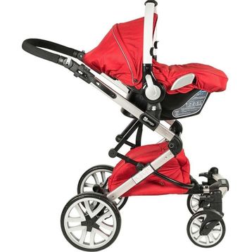 Prego 2070 Laon Kırmızı Travel Sistem Bebek Arabası