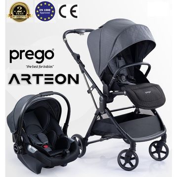 Prego 2244 Gri Arteon Travel Sistem Bebek Arabası