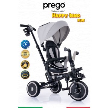 Prego Happy Dino Plus 360 Dönebilen Koltuklu Tamamen Katlanabilir Çocuk Bisikleti