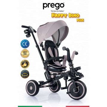 Prego Happy Dino Plus 360 Dönebilen Koltuklu Tamamen Katlanabilir Çocuk Bisikleti