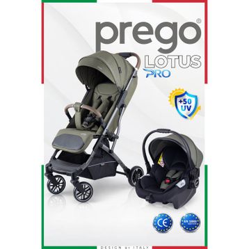 Prego Lotus Pro Kabin Boy Haki Travel Sistem Bebek Arabası