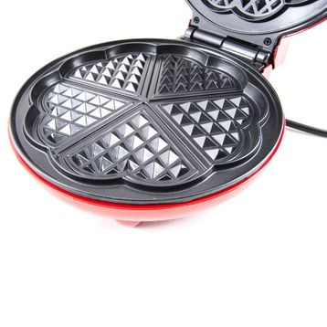 Premier PWM215 Kırmızı 1200W Waffle Makinesi