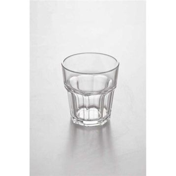 Premium 250 ml 6'lı Rubikap Polikarbon Kumlu Bardak